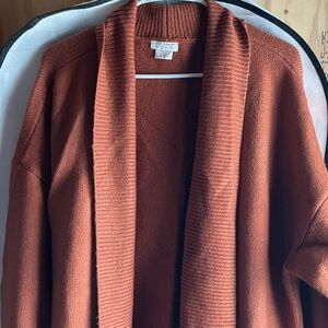 City Chic Rust Cardigan